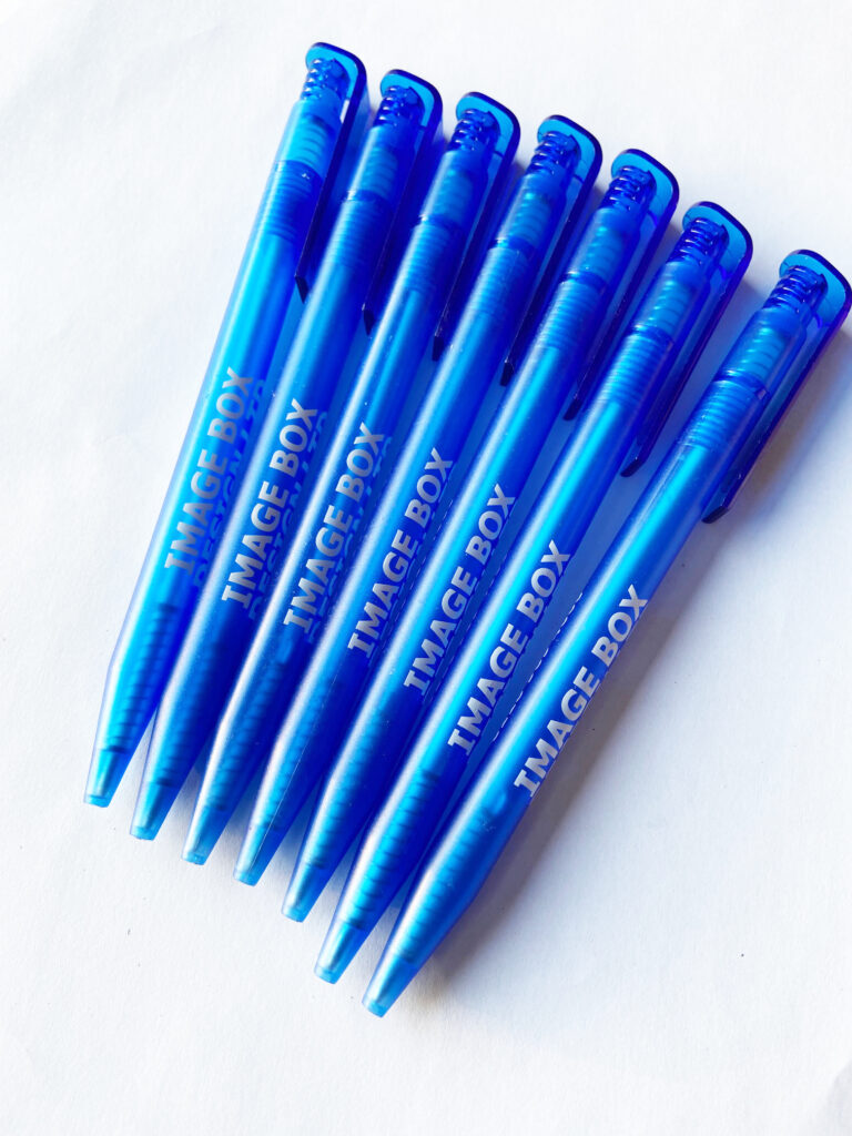 Branded promotional pens