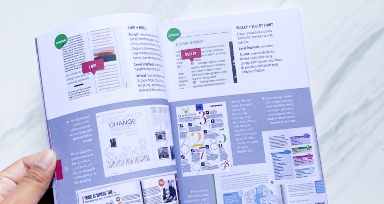 Designing a brochure