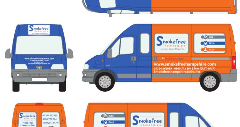 graphic design for vehicle livery